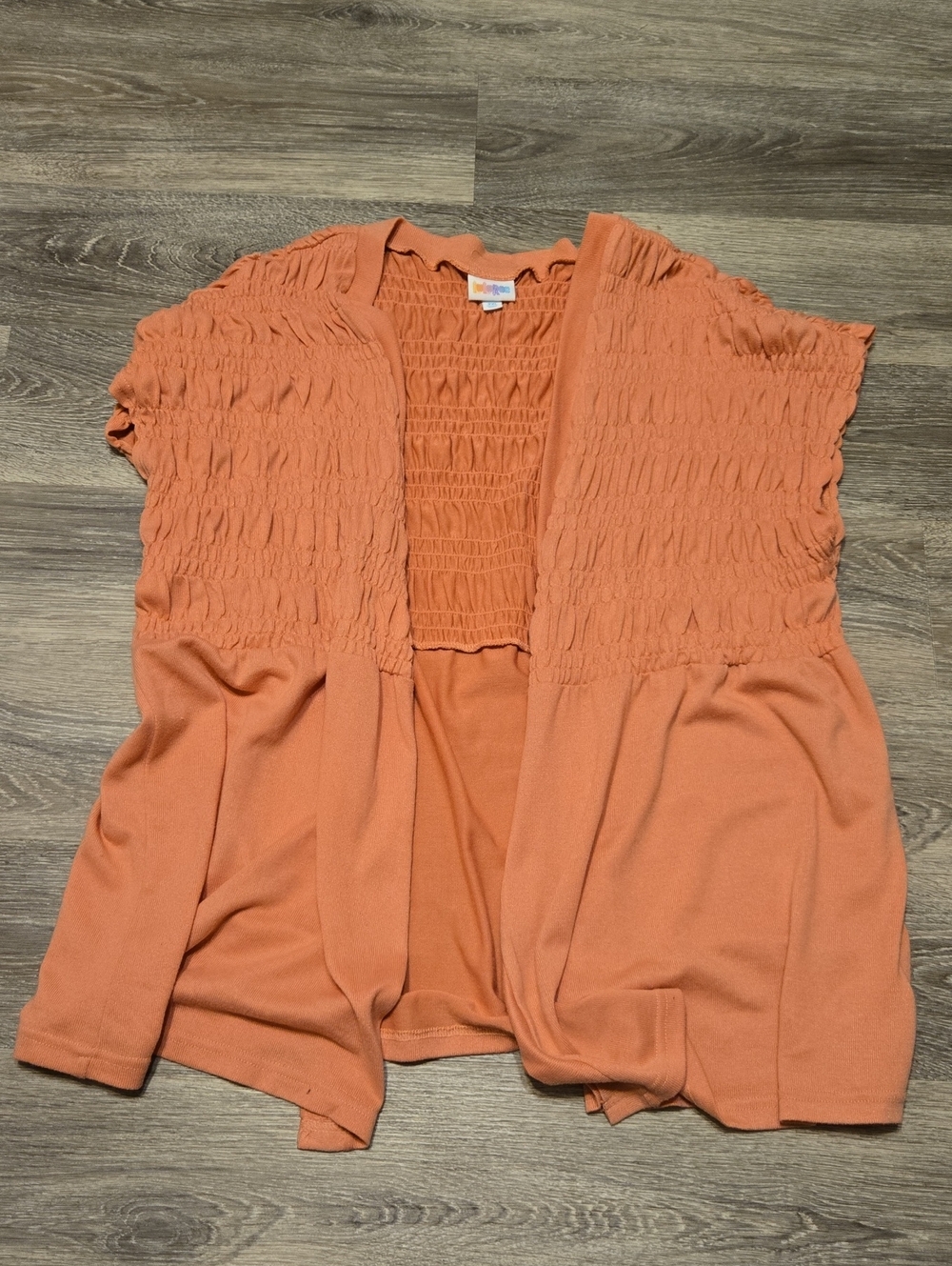 Lularoe Blush Pink Kailin Smocked Sweater 2X